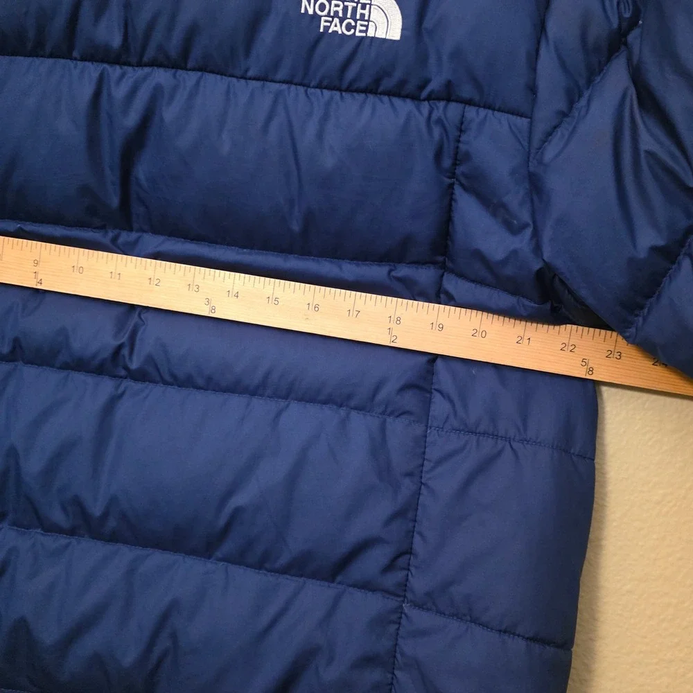The North Face Mens Aconcagua 2 Blue 550 Down Puffer Jacket NF0A47DU Size M